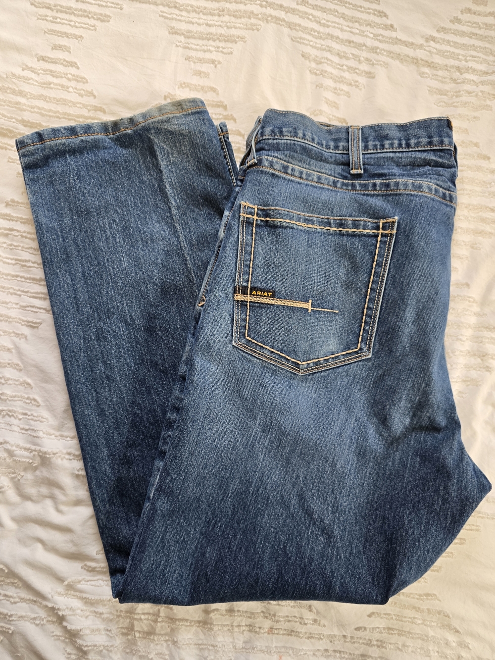 Ariat M4 Relaxed Boot Jeans Mens 42x32 Workwear Western